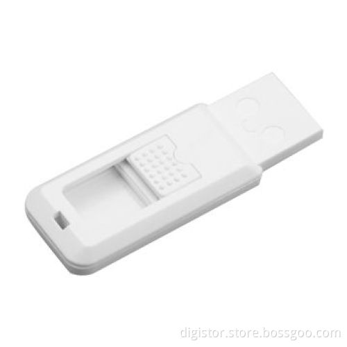 Retractable USB flash drive, 512MB-32GB, private mold, plastic and aluminum material